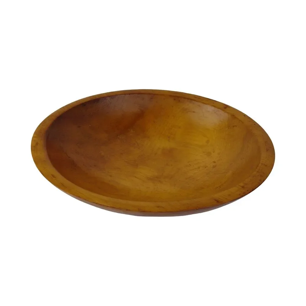 Munising Maple Primative Wood Bowl 9.25 X 8.25